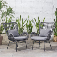 Montana Chair Grey Iron Plastic