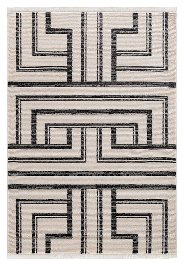 Contemporary, Geometrictextured High Low Cut Pile 9'2" X 12'4" Rectangle Area Rug Multi Polypropylene