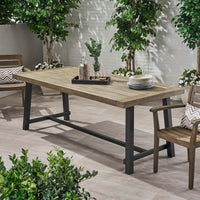 Carlisle 79 Grey Black Acacia Wood
