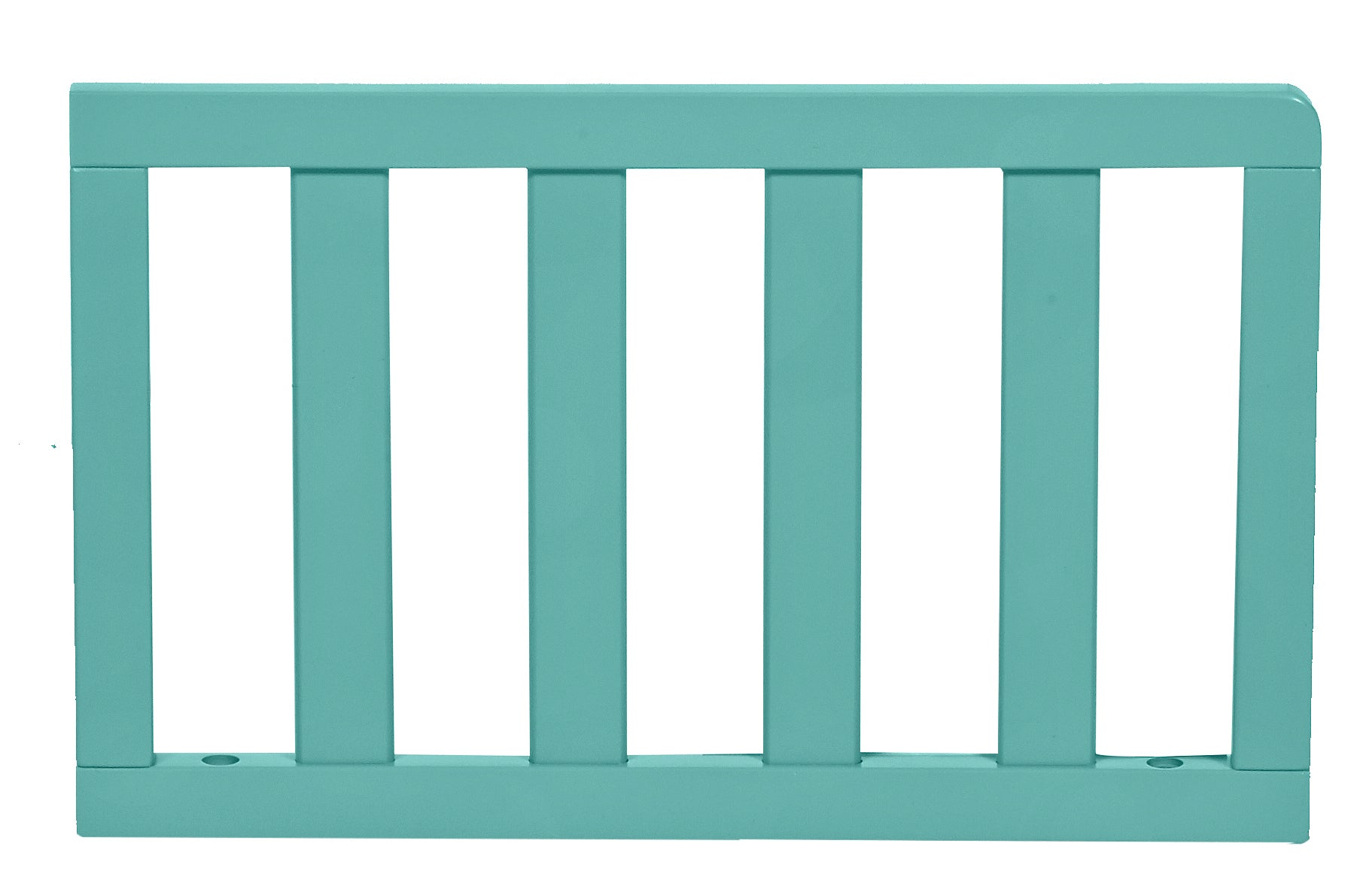 Riley Toddler Guard Rail Turquoise Turquoise Wood