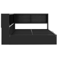 Metal Full Size Daybed With Trundle, Storage Cabinets And Usb Ports, Black Full Black Metal