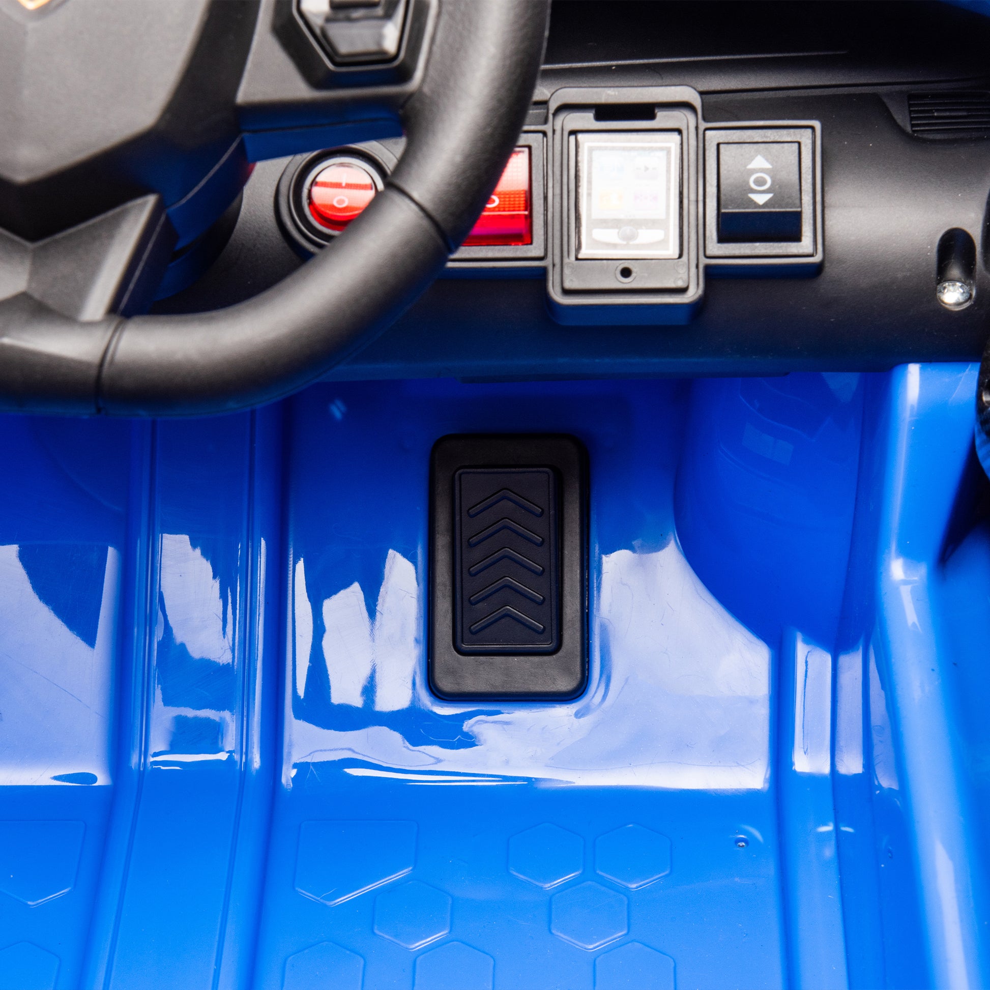 12V Kids Ride On Car W Parents Remote Control,Licensed Lamborghini Aventador Xago,Hydraulic Pressure Door,Slow Start,Early Education,Bluetooth,Adjustable Volume,Mp3,Usb,Led Lights For Kids Aged 3 8. Blue 50 99 Lbs Polypropylene