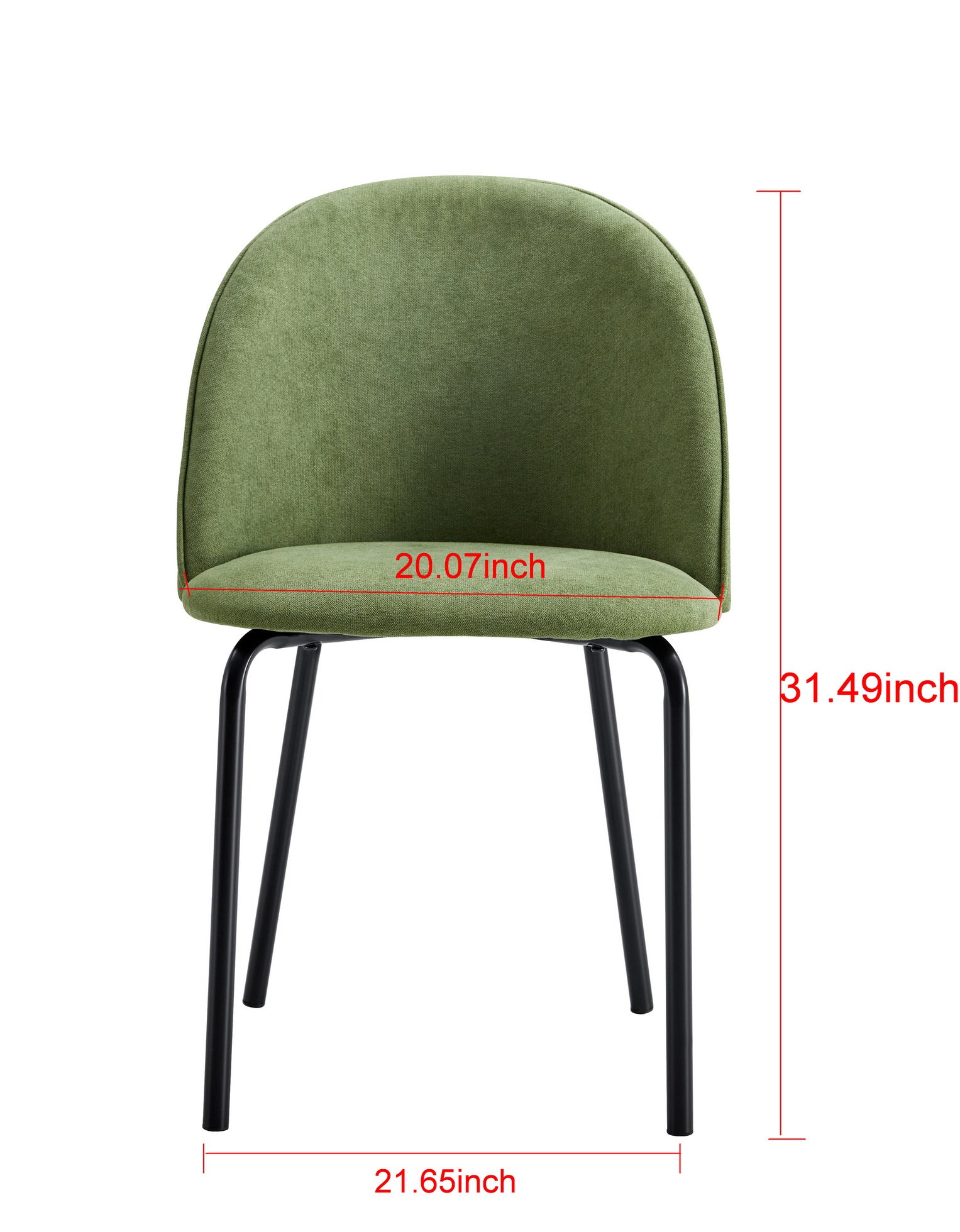 1 4,5Pieces Dining Set, Table Metal Leg Mid Century Dining Table For 4 6 People With Mdf Table Top, Pedestal Dining Table, End Table Leisure Coffee Table Army Green Mdf Metal