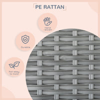 Pawhut Wicker Dog House Outdoor With Canopy, Rattan Dog Bed With Water Resistant Cushion, For Small And Medium Dogs, Cream White White Rattan