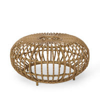 Ottawa Coffee Table Light Brown Wicker