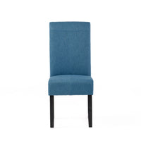 Pertica Kd Dining Chair Blue Fabric