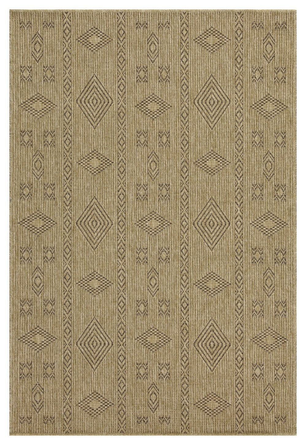 Earth Gc Ntl1002 Jute Mocha 7 Ft. 10 In. X 10 Ft. 3 In. Indoor Outdoor Area Rug Natural & Light Brown Polyester Polypropylene