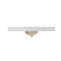 49'' Cararra White Marble Vanity Top&Ceramic Sink White Marble Marble