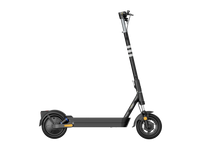 Dual Suspension Electric Scooter W 43.5 Miles Max Operating Range & 24 Mph Max Speed Black Black Aluminum