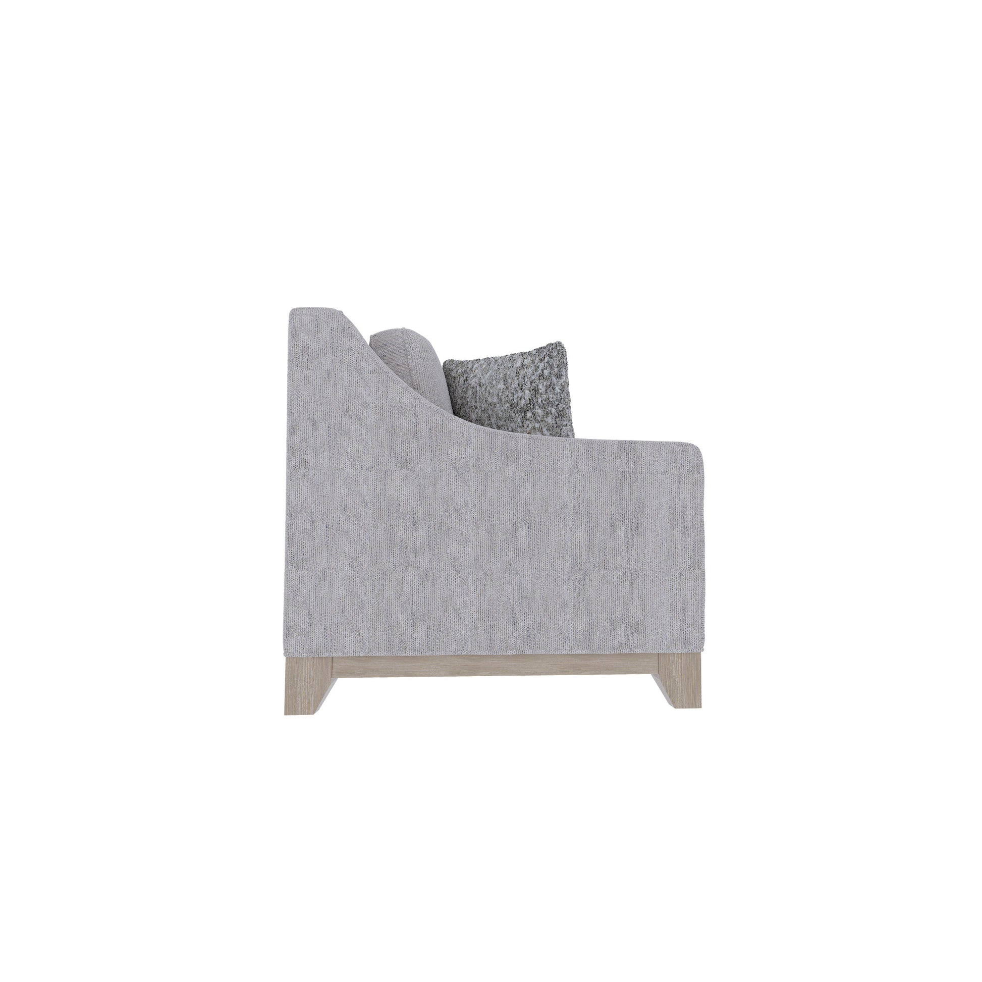 Honra Gray Loveseat Gray Foam Engineered Wood