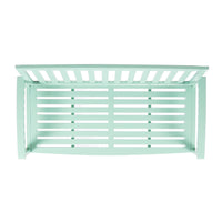Loja Bench Mint Acacia Wood