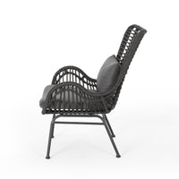 Montana Chair Grey Iron Plastic