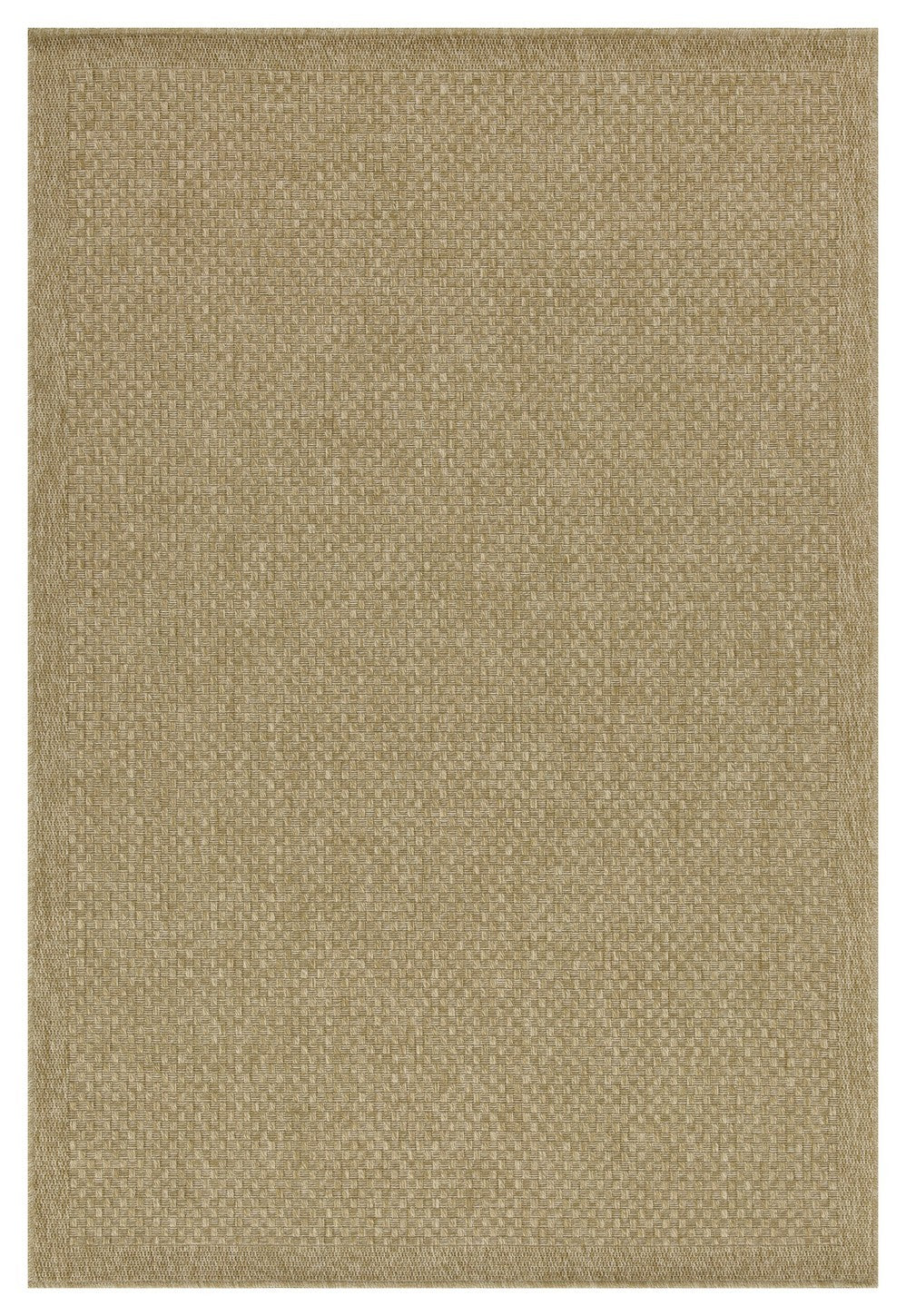 Earth Gc Ntl1004 Jute Jute 2 Ft. 7 In. X 7 Ft. 3 In. Indoor Outdoor Area Rug Natural Polyester Polypropylene