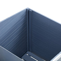 Dog House, Waterproof Dog Cage Kennel, Wooden Outdoor And Indoor Dog House, Log Cabin Style With Porch,Elevated Floor, 2 Doors, Pine Wood Blue Green Blue Pine