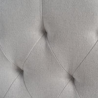 Queen&Full Sized Headboard Queen Light Grey Fabric