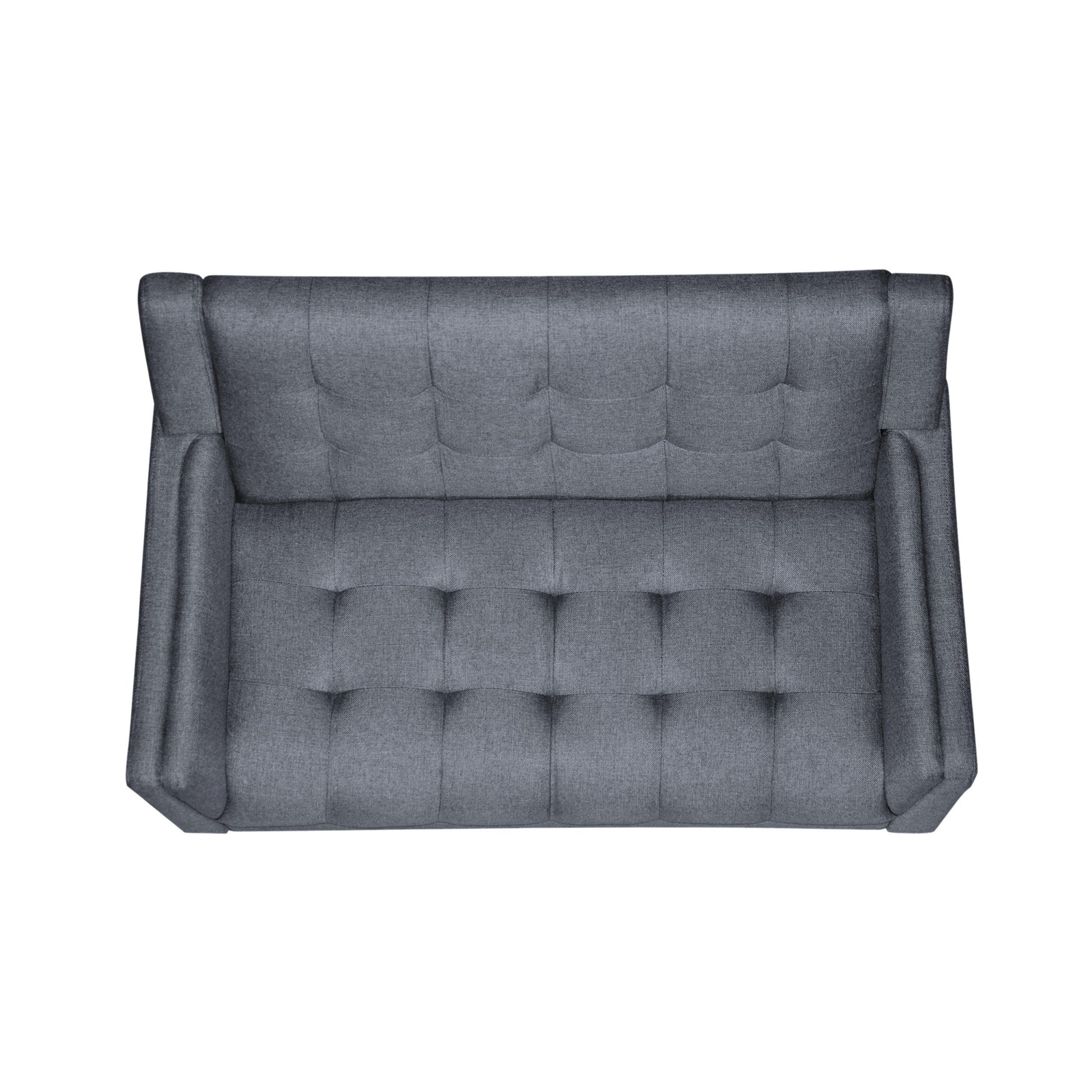 Seat Sofa Dark Gray Wood Primary Living Space American Traditional Birch Foam Wood