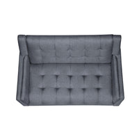 Seat Sofa Dark Gray Wood Primary Living Space American Traditional Birch Foam Wood