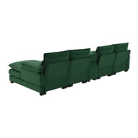 8804Aaf Console Green Velvet 1 Seat