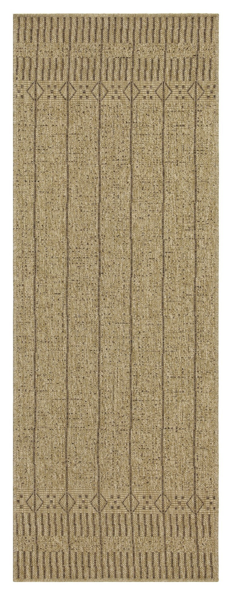 Earth Gc Ntl1009 Jute Mocha 7 Ft. 10 In. X 10 Ft. 3 In. Indoor Outdoor Area Rug Natural & Light Brown Polyester Polypropylene