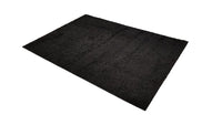 Shaggy Area Rugs, Carpets For Livingroom, 5X7 Area Rugs ,Shaggy Black Rectangle 5&7 Black Contemporary Abstract Polypropylene