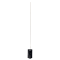 Prism Brassed Gold Led Floor Lamp With On Off Switch Faux Marble Base Gold,Marble Table&Floor Lamps Led Faux Marble,Metal