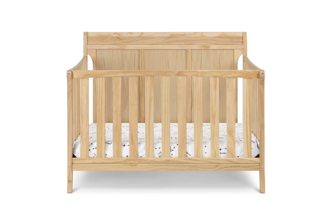 Shailee 4 In 1 Convertible Crib Natural Natural Wood