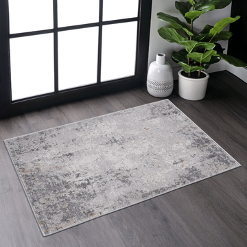 Naar Marfi Collection 2X3 Ivory Sand Abstract Non Shedding Living Room Bedroom Dining Home Office Stylish And Stain Resistant Area Rug Ivory Taupe Polyester