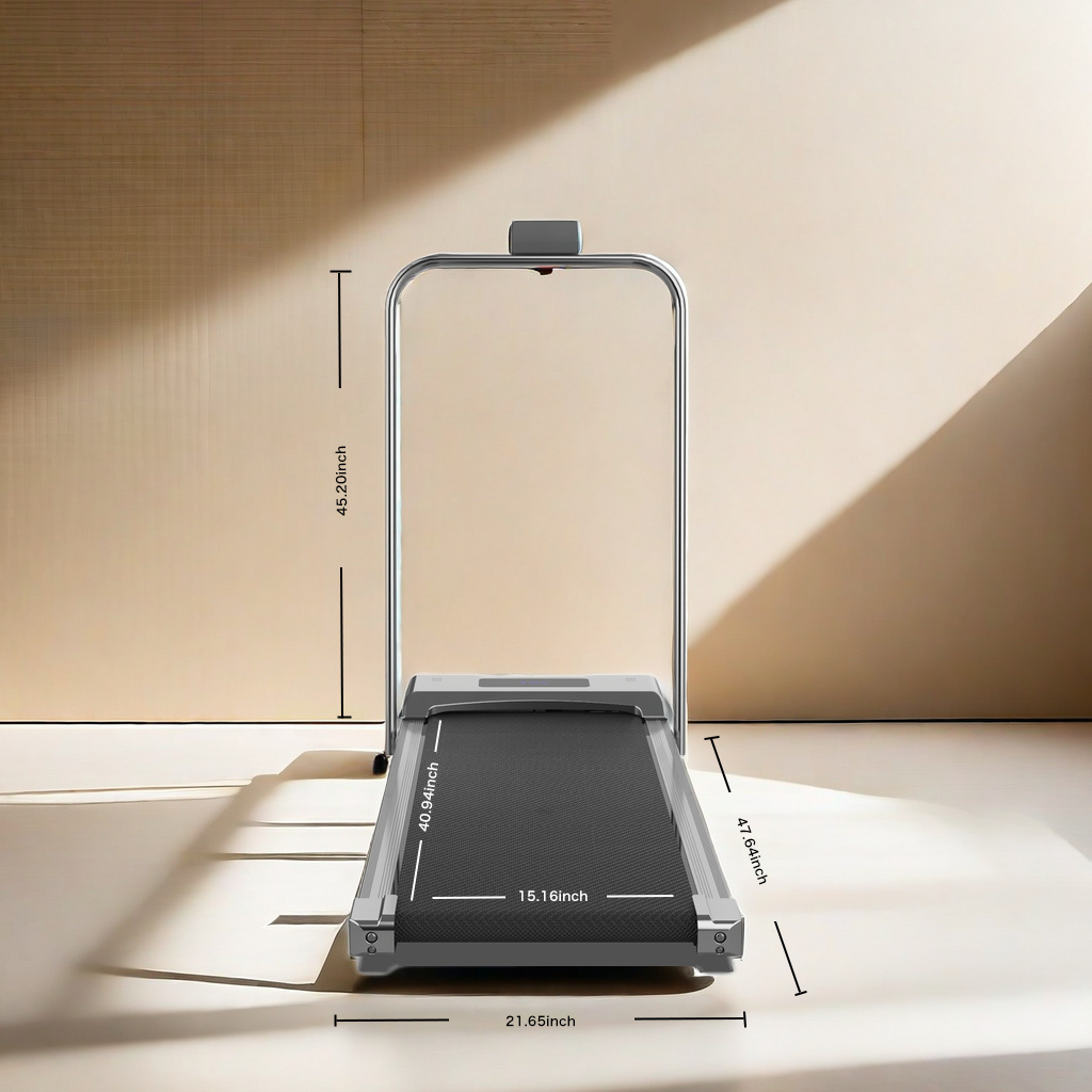 Walkingpad Treadmill 3 Colors Available Under The Desk Home Space Saving Black White Silver Indoor Portable With Convenience And Effectiveness Black White Steel