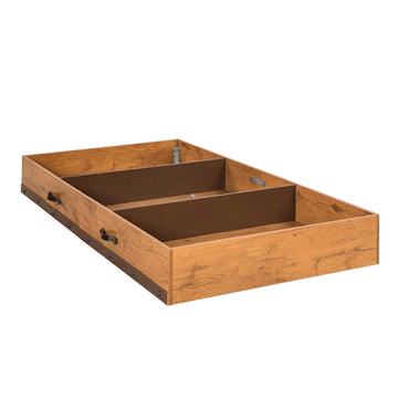 Ahoy Storage And Trundle Bed Brown Oak Particle Board