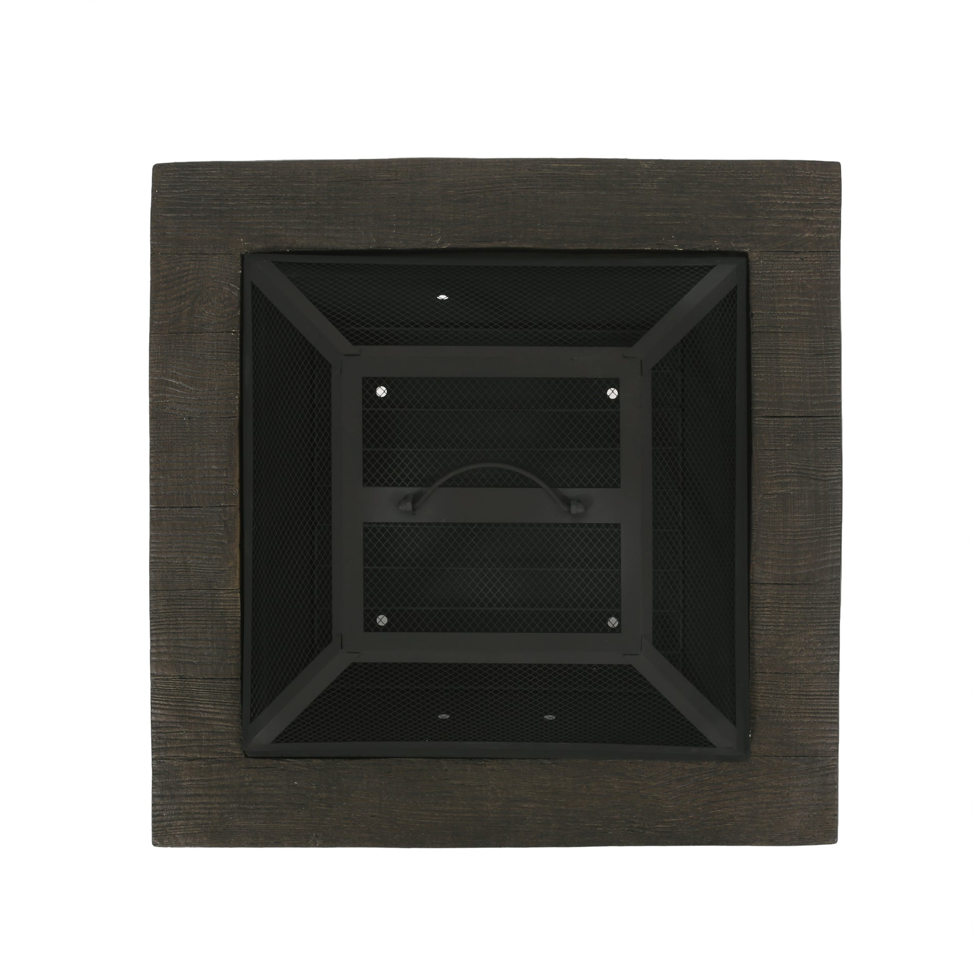 Mgo 29 Square Wood Burning Fire Pit Grey Magnesium Oxide