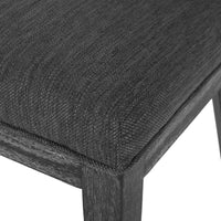 Dining Chair Mp2 Set Of 2 Charcoal Fabric