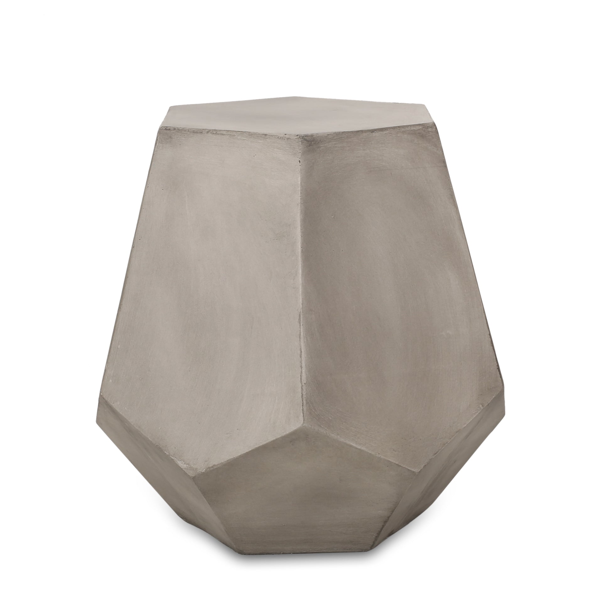 Calgary Side Table Light Grey Magnesium Oxide