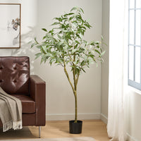 160Cm Artificial Eucalyptus Leaves Bonsai Green Plastic