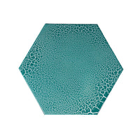 Eliana 14" Side Table Teal Iron