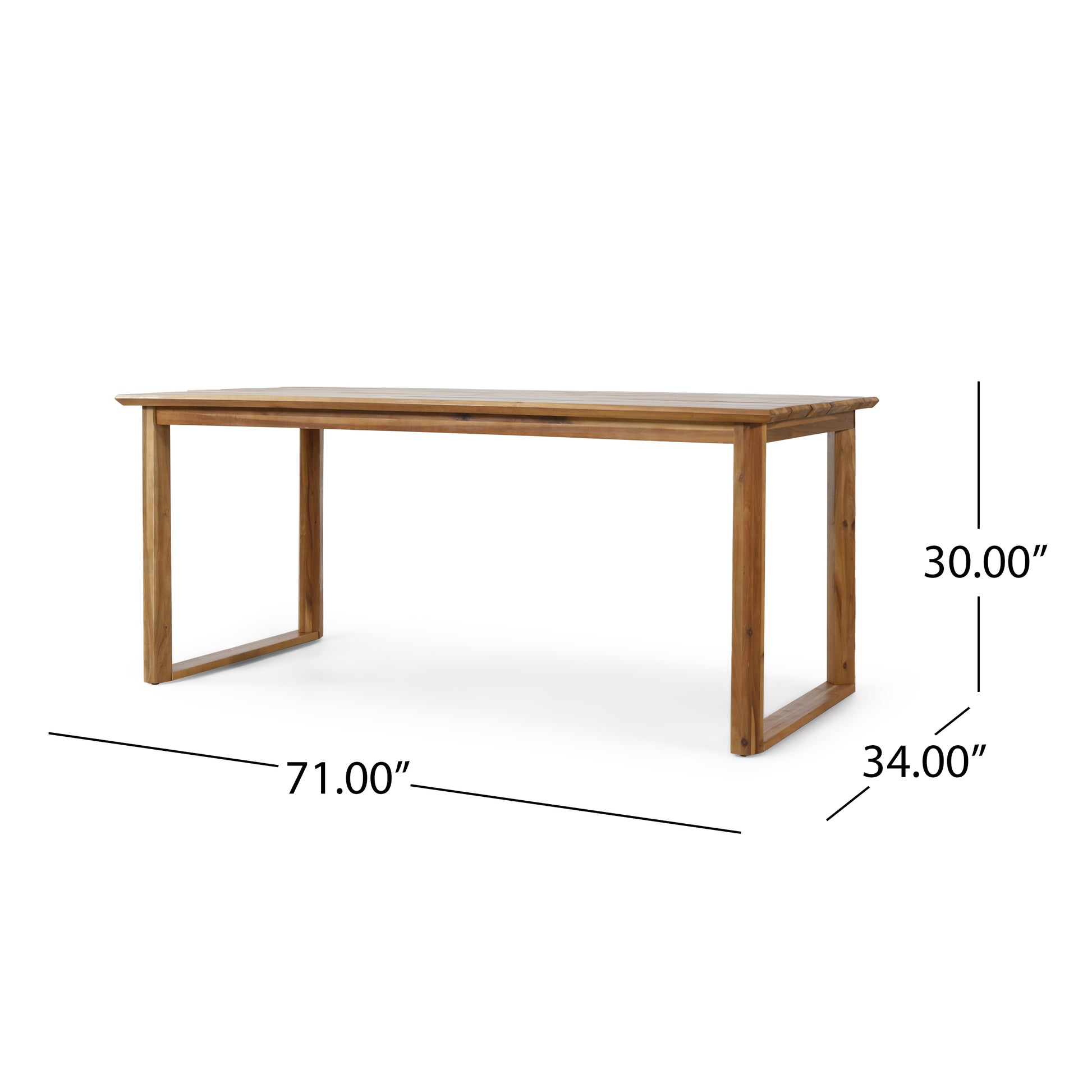 Nash Dining Table Teak Wood