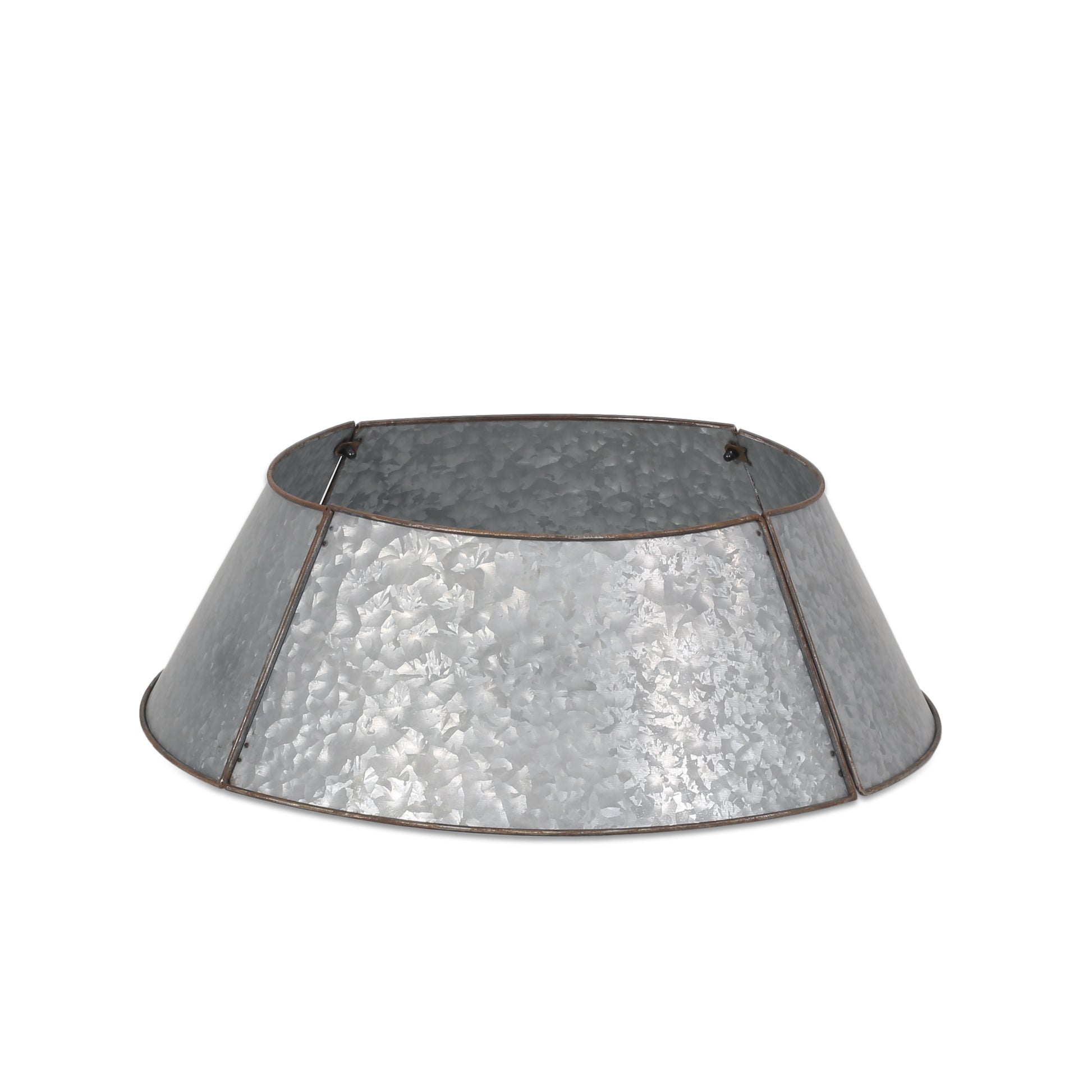 Christmas Tree Collar Silver Iron