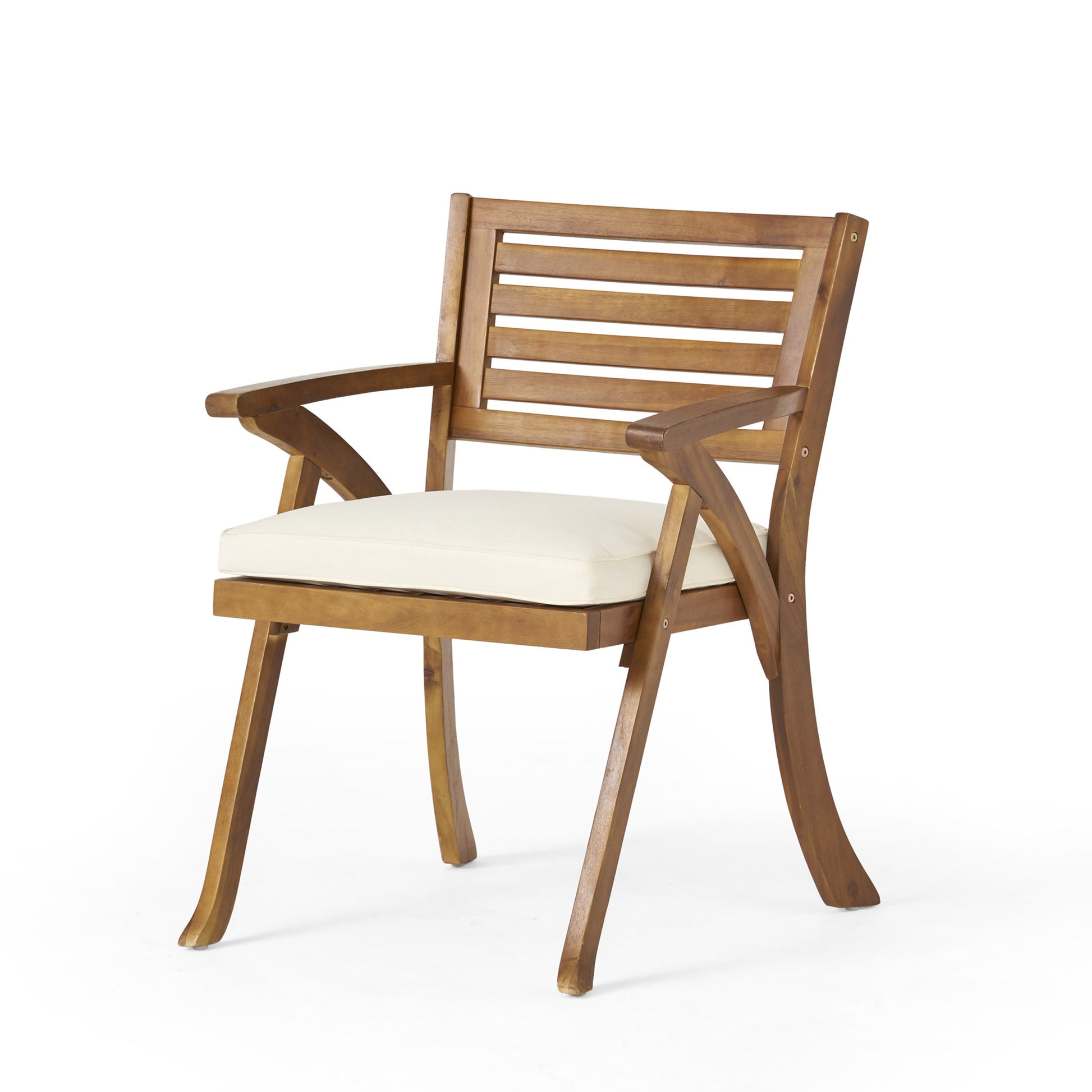 Hermosa Kd Wood Dining Set With Cushions Yes Teak Water Resistant Cushion Acacia Wood