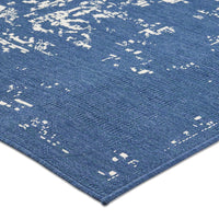 7'X5'3" Rug Blue Polypropylene