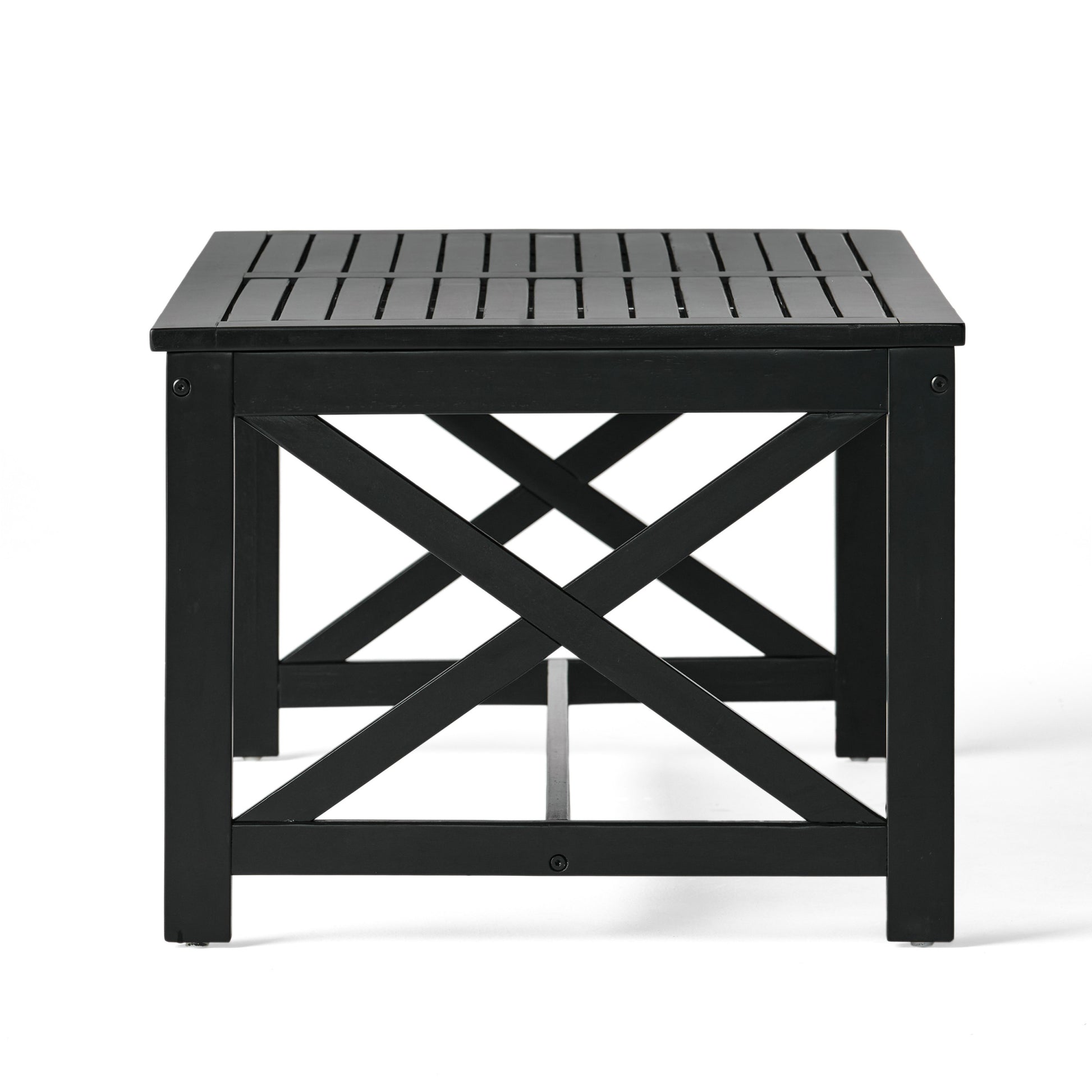 Coffee Table Black Wood