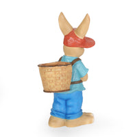 Mgo Rabbit Planter Blue Brown Magnesium Oxide