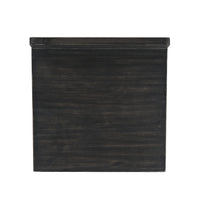 Jut Barstool Grey Black Acacia Wood