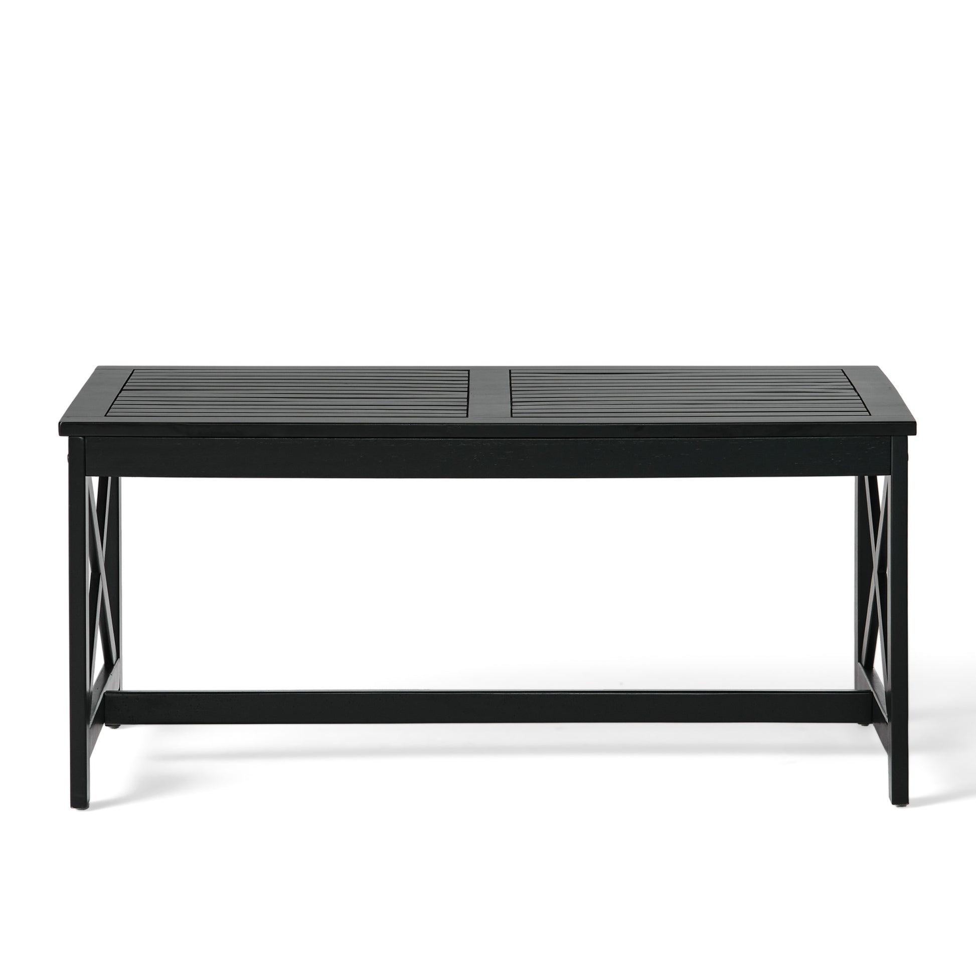 Coffee Table Black Wood