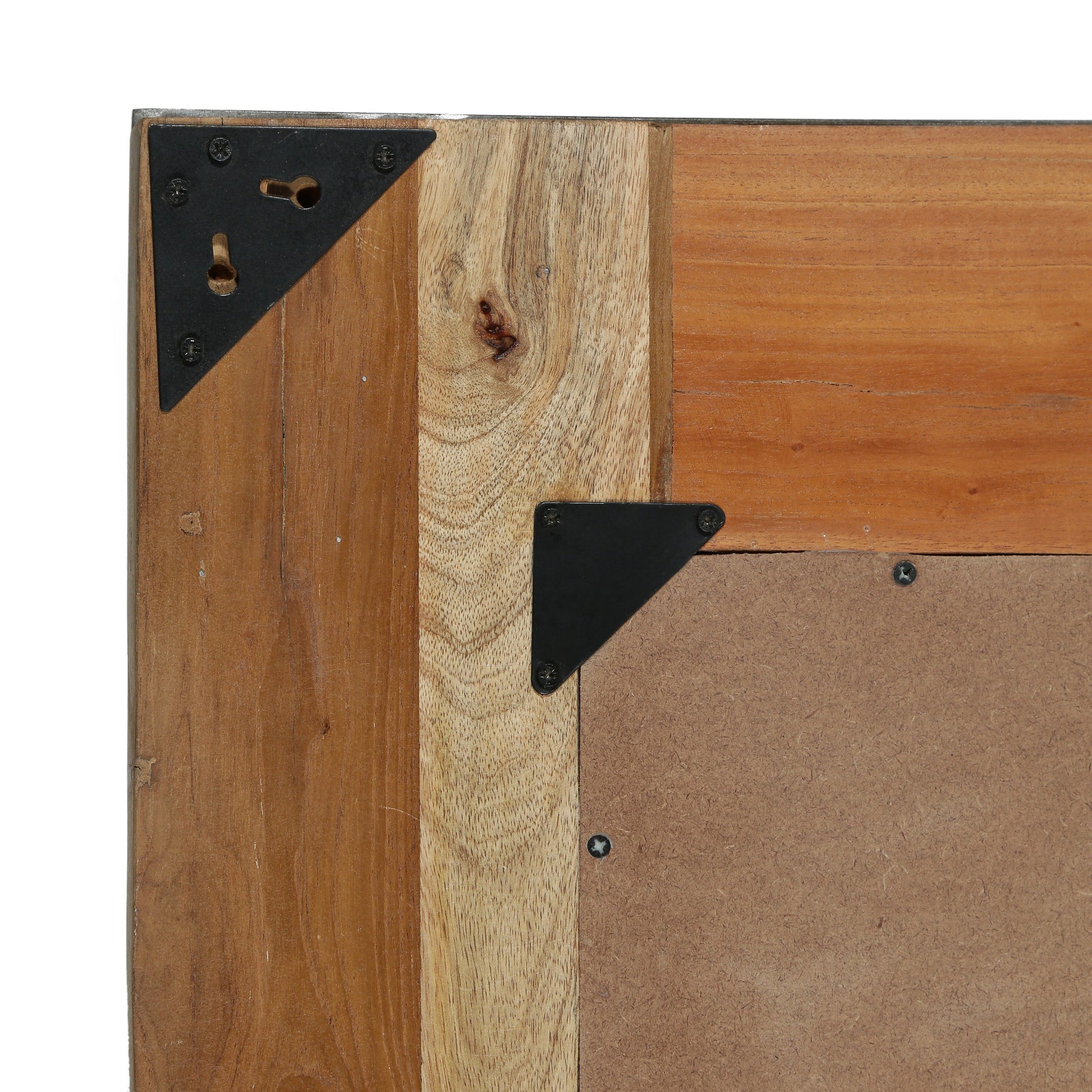 Mirror Brown Wood