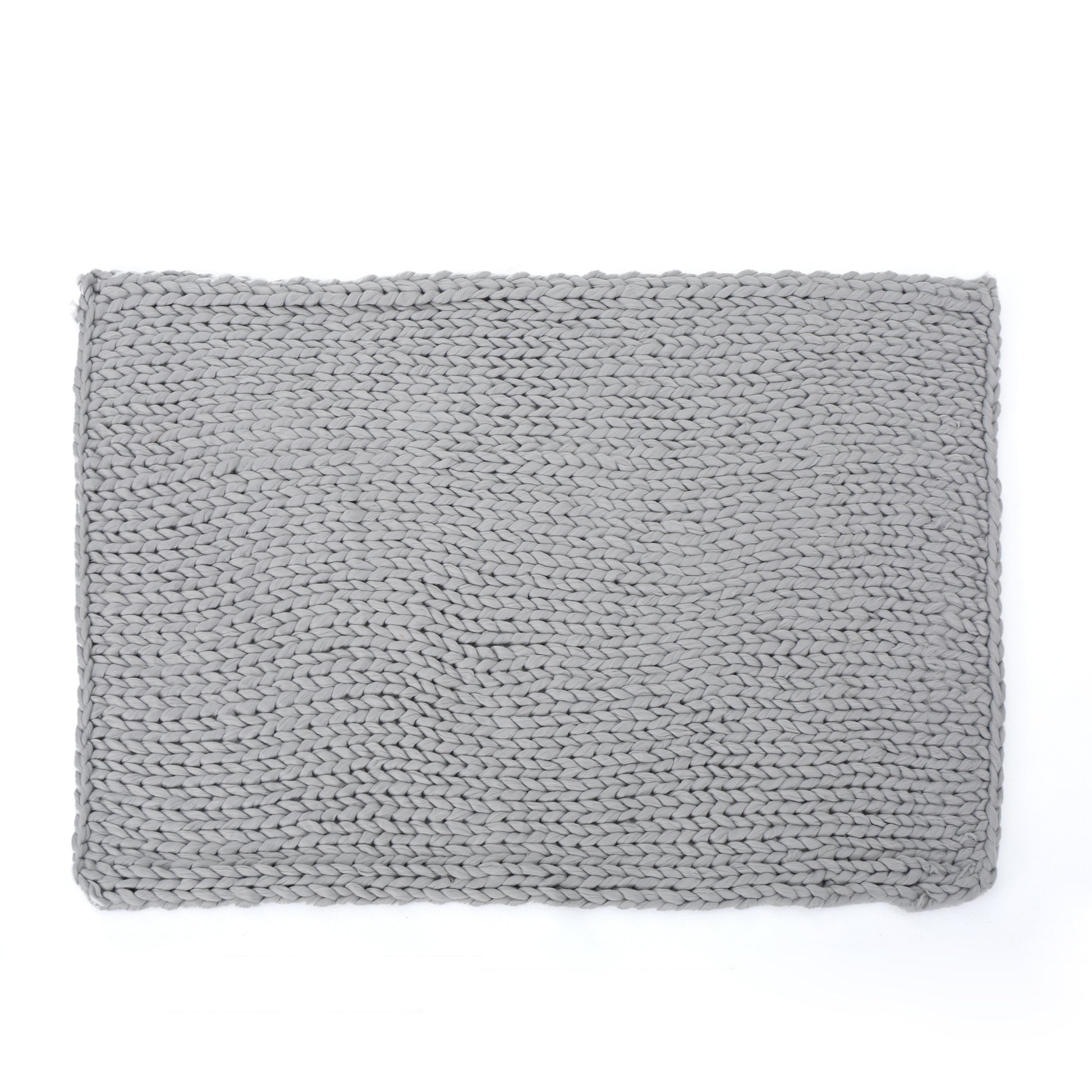 Throw Blankets Silver Acrylic