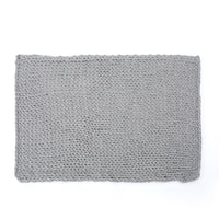 Throw Blankets Silver Acrylic