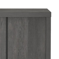 Nordic 4 Drawer Chest Grey Mdf