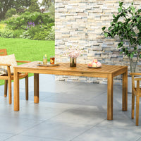 Augustine Dining Table Teak Acacia Wood