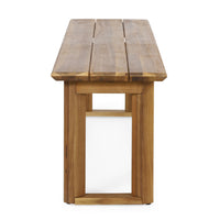 Nash Bench Set Of 2 Teak Wood
