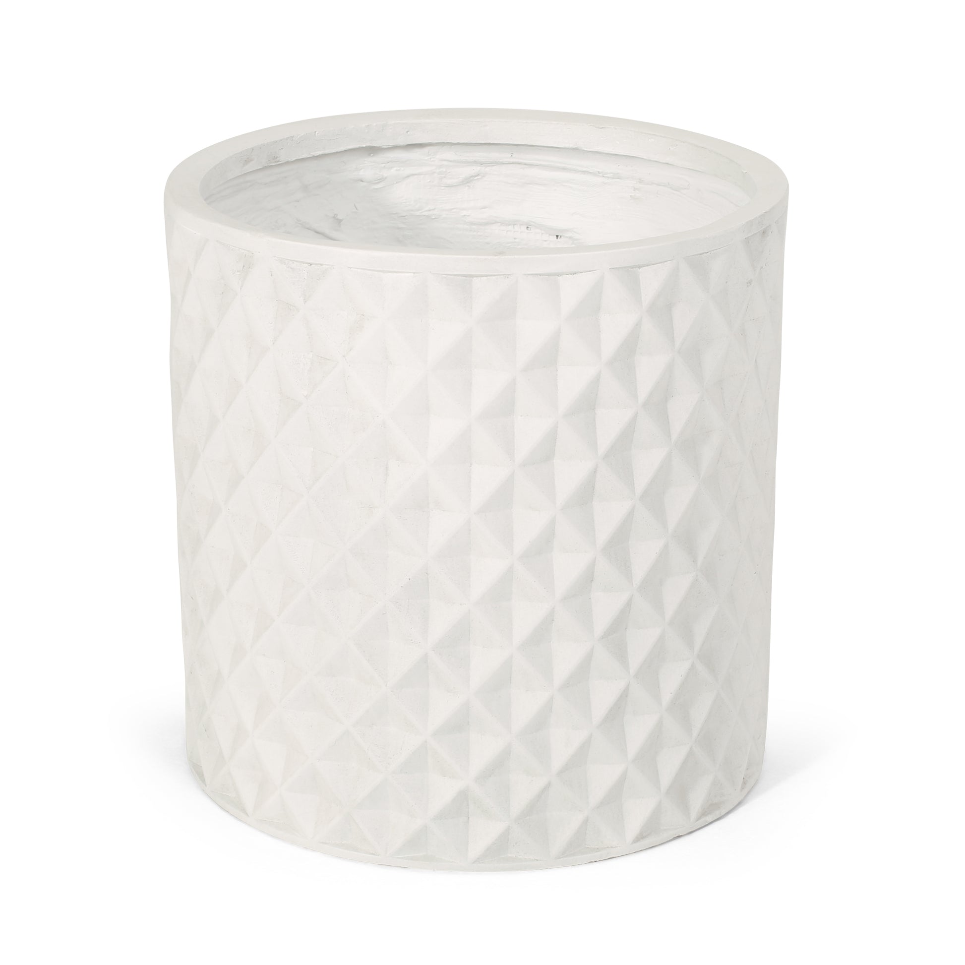 Mgo Planter Antique White Magnesium Oxide