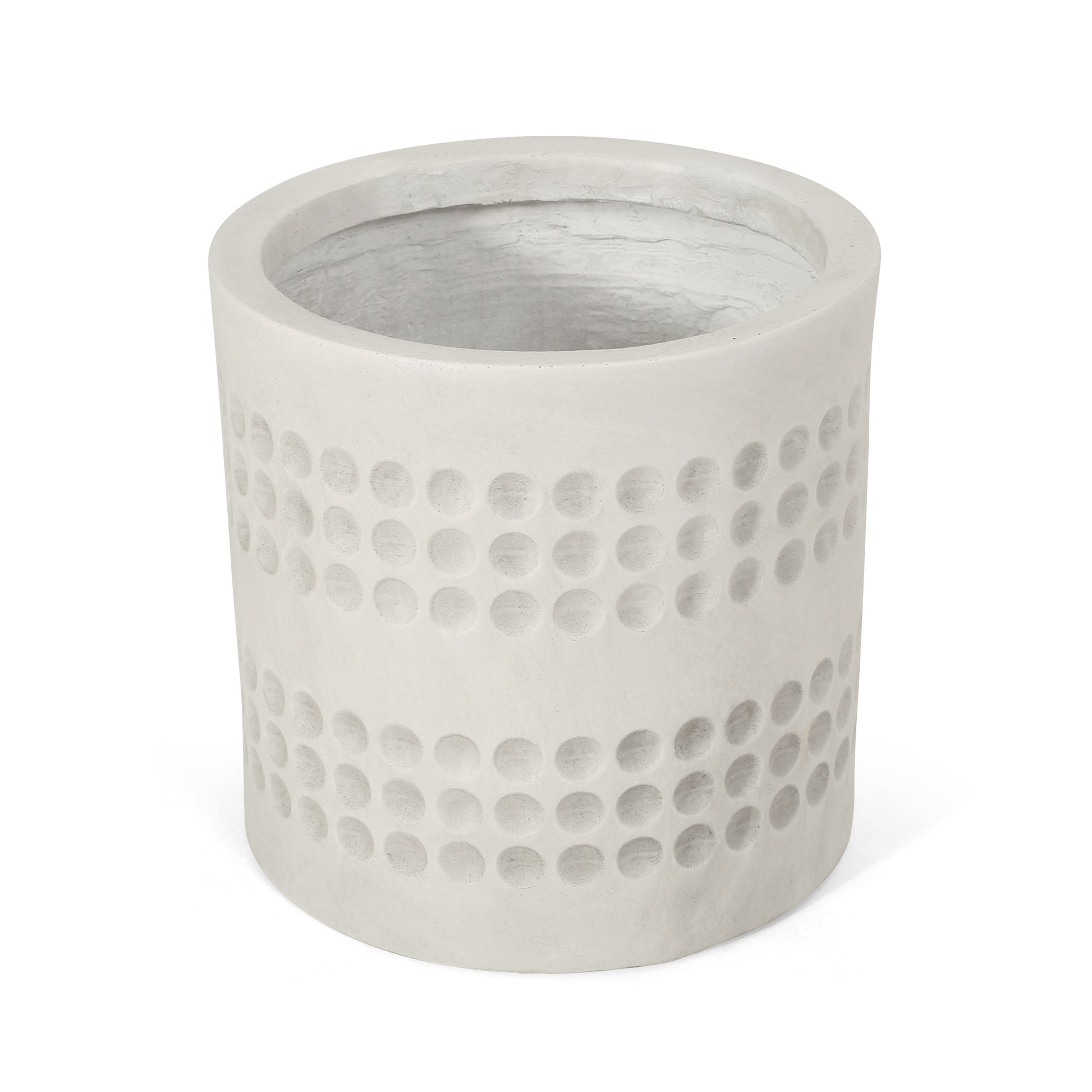 Mgo Planter Antique White Magnesium Oxide